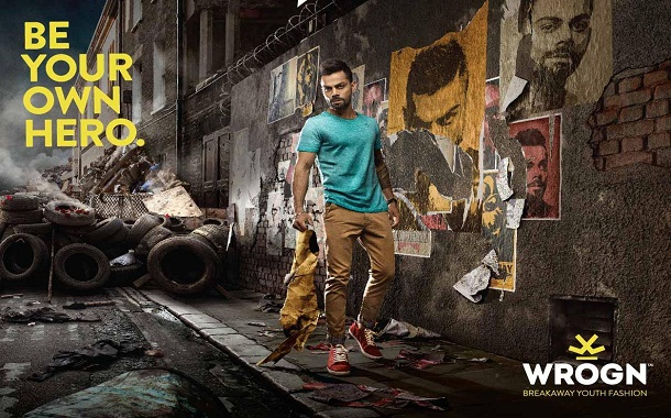 WROGN launches new ‘Be your own hero’ ad campaign with Virat